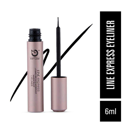 Mattlook Line Express Ultimate Precision Eyeliner, Smudge Proof, 24 Hr Last