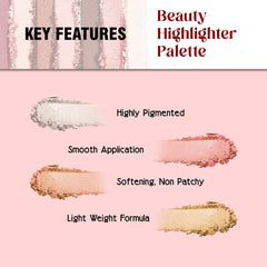 Beauty Highlighter Palette