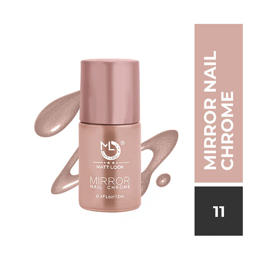 MATTLOOK Shine Like Mirror Nail Chorme, Nail Polish - 12ml