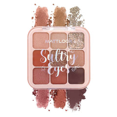 Mattlook Sultry Eyes Highly Pigmented Blendable Long Lasting Eyeshadow Palette