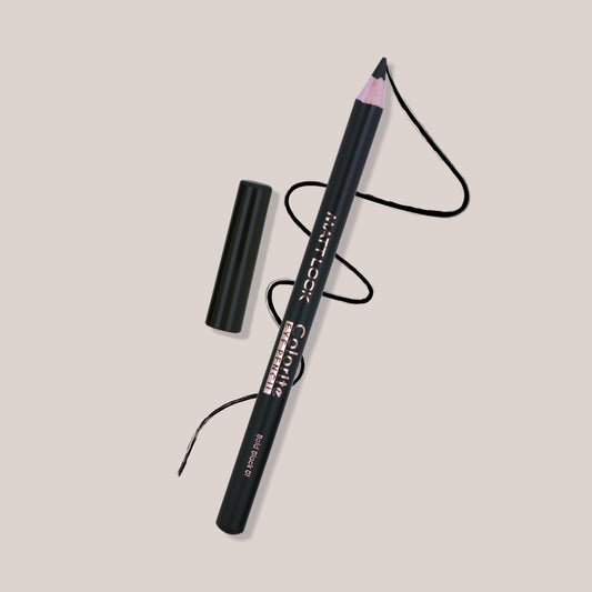 Matt Look Colorite Eye Pencil, Long Lasting, Smudge Proof, Enriched With Vitamin E, Glides Smoothly, One Stroke Application, Handy Product Easy To Carry And Travel Friendly