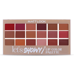 Mattlook My Heart Forever Lip Color Palette, Enriched with Shea butter and Jojoba oil, Long lasting formula, Silky Matte Application, Non- sticky and Ultra- Light