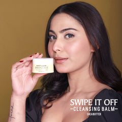 Mattlook Insta-Melt Cleansing Balm - Shea Butter, Makeup Remover Balm, 40gm