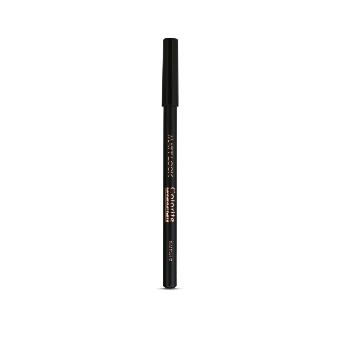 Matt Look Colorite Eye Pencil, Long Lasting, Smudge Proof, Enriched With Vitamin E, Glides Smoothly, One Stroke Application, Handy Product Easy To Carry And Travel Friendly