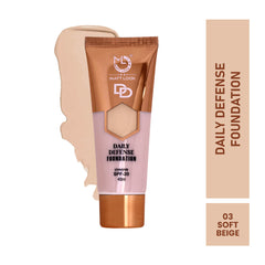 Mattlook Daily Defence Foundation with SPF-20 Skin Protection