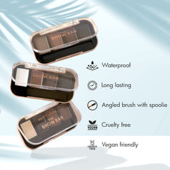 Mattlook The Brow Bar Cream to Powder Formula, Waterproof & Long Lasting