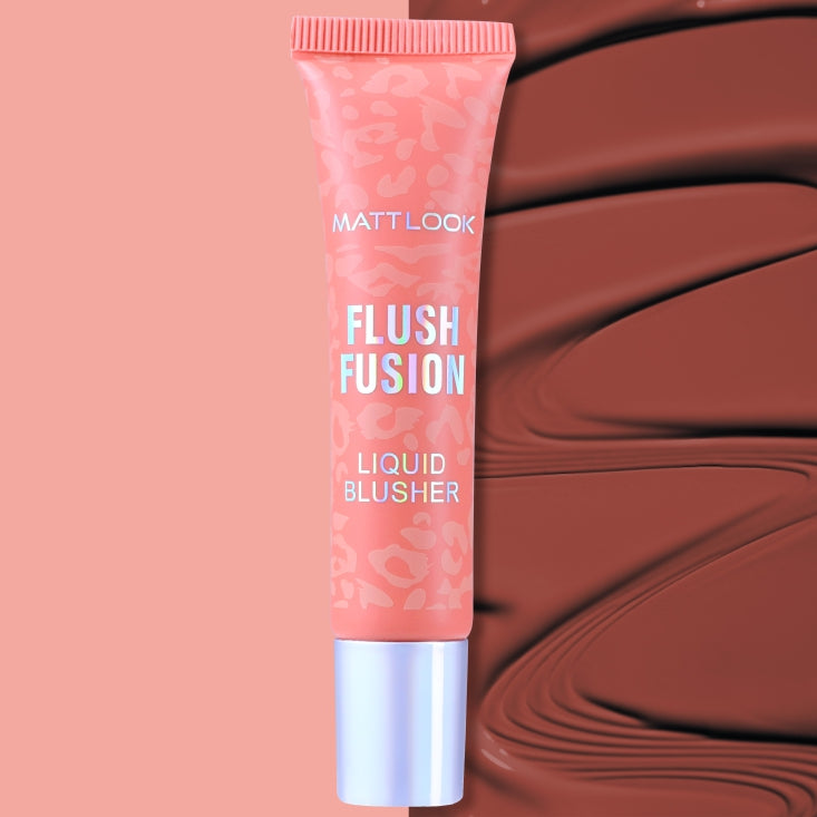 MATT LOOK Flush Fusion Liquid Blusher for Cheeks