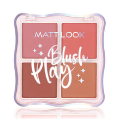Mattlook Blush Play Blusher Palette