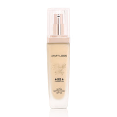 Mattlook Double Stay HD Foundation, Enriched with Grape Seed Oil & Vitamin-C, Ultra Matte Finish SPF-20