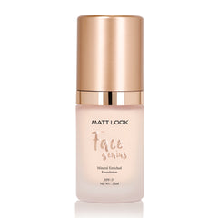 Mattlook Face Genius Blended With Aloe Vera Extract & Vitamine E, Mineral Enriched Foundation, SPF-35