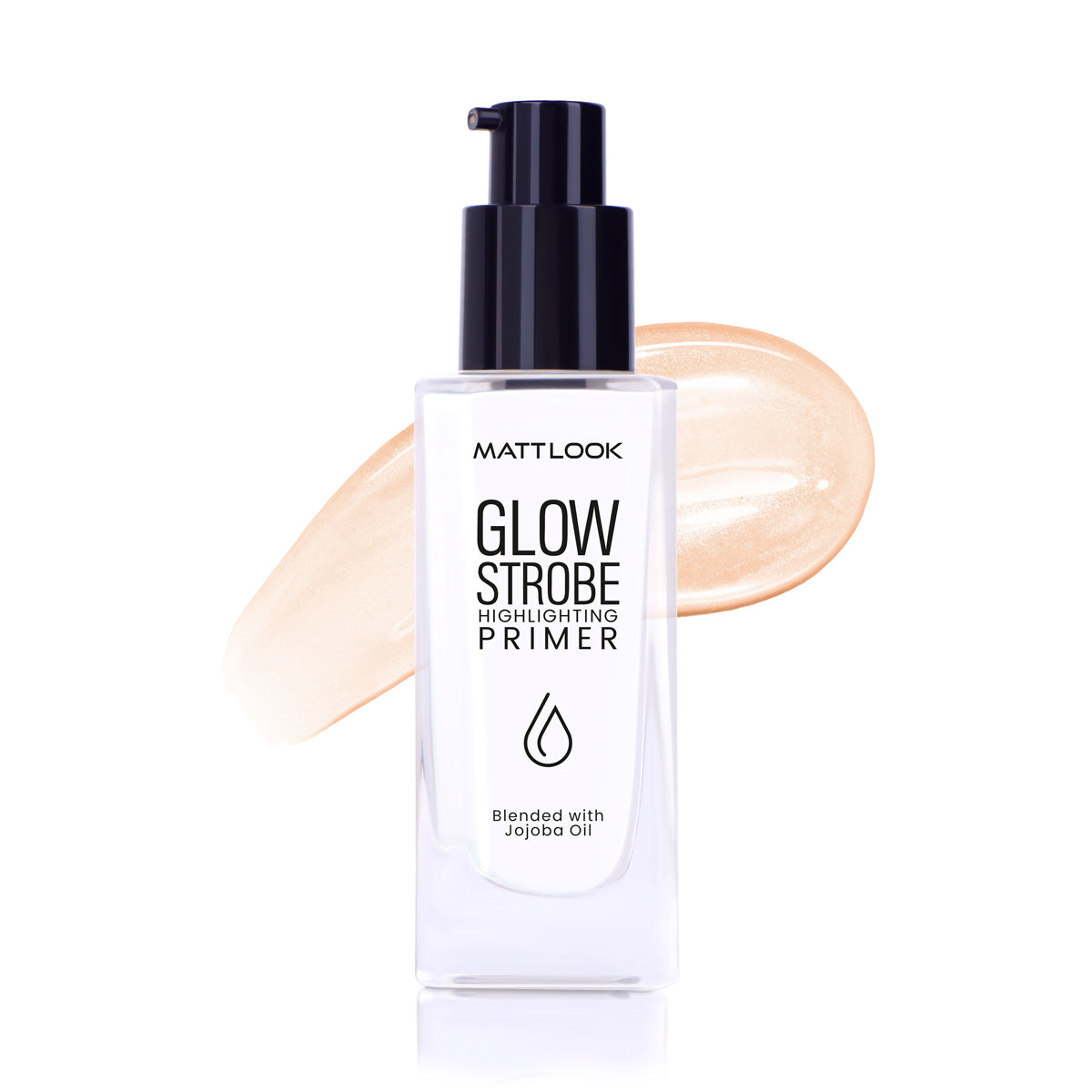 MATTLOOK Glow Strobe Highlightig Primer Infused with Jojoba oil.