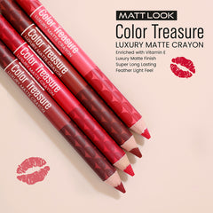 Color Treasure Luxury Matte Crayon