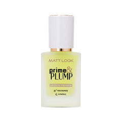 Mattlook Prime & Plump Silken Primer, Niacinamid, Vitamin-E