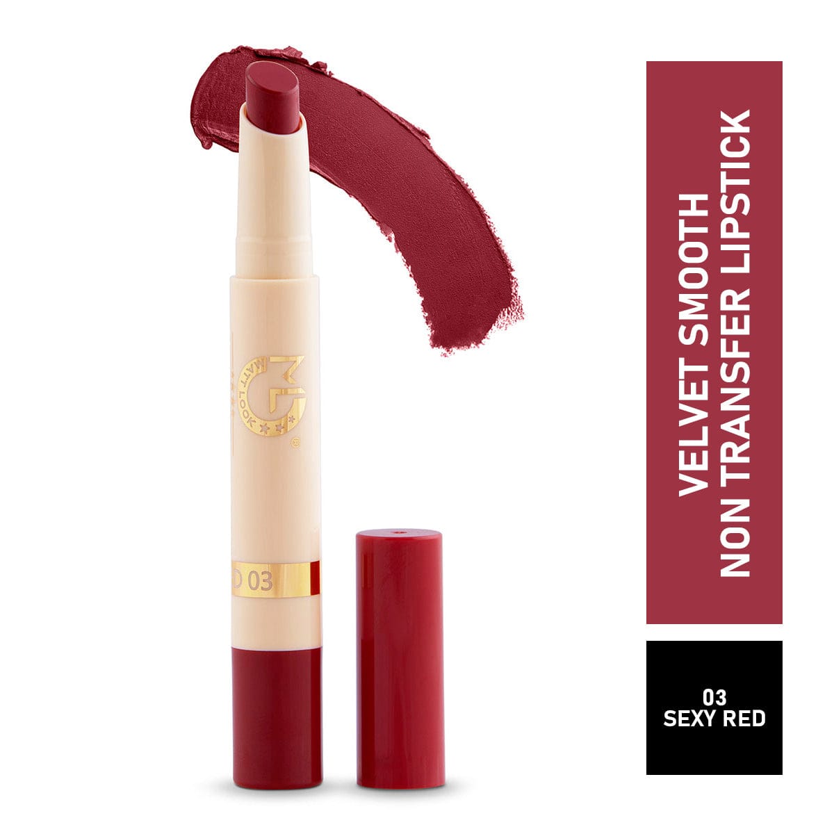 Mattlook Velvet Smooth Non Transfer Lipstick, 24 Hr Stary