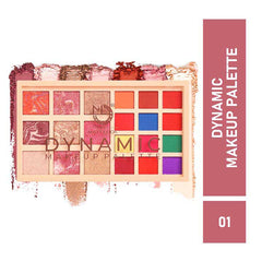 Mattlook Dynamic Makeup Palette 12 Eyeshadows + 9 Baked highlighters/Blushers