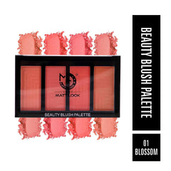 Beauty Blush Palette - Mattlook Cosmetics