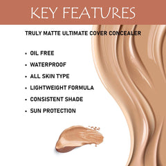 Matt look Matte Ultimate Cover Concealer Cream Concealer - Mattlook Cosmetics