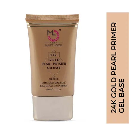 24K Gold Pearl Primer Gel Base