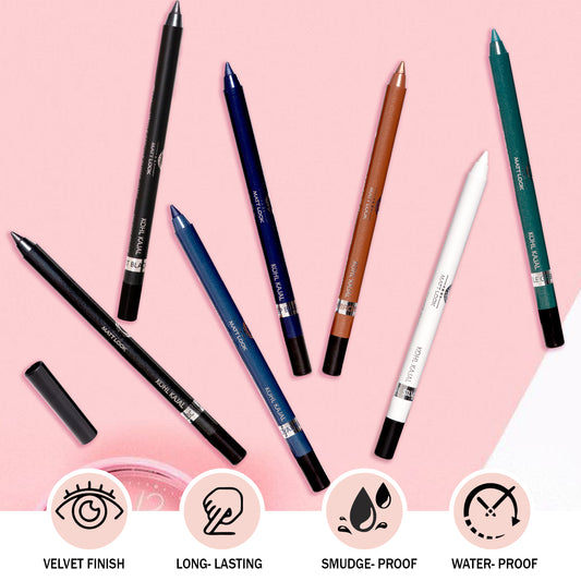 Mattlook Single Stroke Super Glide Eyeliner Kohl Kajal